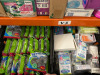 14 x Shelves of Domestic Household & Cleaning Items to Include: Laundry, Dishwashing, Cleaning, Hygiene, Feminine Hygiene, Baby, Air Freshener, Stain Removal, Dental, Medical, Toilet, Bathroom & Kitchen Etc (As Viewed/Inspected). - 13
