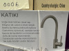 144 x Cooke & Lewis Katiki Single Lever Kitchen Mixer Taps in Brushed Nickel Effect. - 2