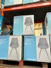 20 x Boxed GoodHome Marula Fixed Leg Padded Chairs to Include: 5 x White, 5 x Light Grey & 10 x Dark Grey. - 2