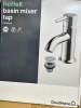 160 x Boxed GoodHome Hoffell Basin Mixer Taps, Medium with Push Plug. - 3