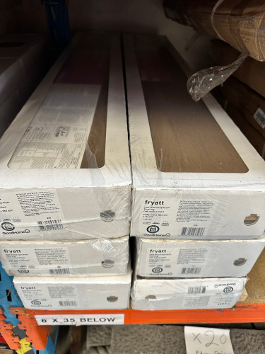 6 x Packs of GoodHome Fryatt Real Wood Top Layer Flooring, Oak Wood Oiled, Size 1.37m2 per pack.
