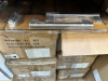 Large Quantity of Assorted Hardware to Include: 29 x Boxes of 12 Pairs of Keyhole Brushed Nickel Effect Handles, 8 x Crates & 11 Boxes of Chrome & Brushed Brass Effect Cup Handles, 8 x Boxes of 20 Pairs of Soft Close 170 Degree Hinges, 50 x Boxes of 12 Pa - 5