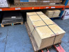 3 x Pallets of Paving Slabs & Edging to Include: 40 x Sand Coloured Slabs Size 60 x 60 x 4cm & 20 x Dark Grey Edging Strips Length 60cm.