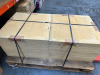 3 x Pallets of Paving Slabs & Edging to Include: 40 x Sand Coloured Slabs Size 60 x 60 x 4cm & 20 x Dark Grey Edging Strips Length 60cm. - 3