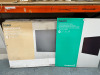 21 x GoodHome Splashbacks to Include: 5 x Kasei Stainless Steel Gun Metal Effect 80 x 90 x 1cm, 3 x Nashi White Glass 60 x 80 x 0.5cm, 10 x Nashi Black Glass 90 x 80 x 0.5cm, 2 x Nashi Anthracite Glass 80 x 90 x 0.5cm & 1 x Nashi Ivory Glass 90 x 80 x 0.5 - 2