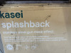 21 x GoodHome Splashbacks to Include: 5 x Kasei Stainless Steel Gun Metal Effect 80 x 90 x 1cm, 3 x Nashi White Glass 60 x 80 x 0.5cm, 10 x Nashi Black Glass 90 x 80 x 0.5cm, 2 x Nashi Anthracite Glass 80 x 90 x 0.5cm & 1 x Nashi Ivory Glass 90 x 80 x 0.5 - 4