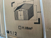 9m2 Metal Garden Shed in 3 of 3 Boxes, with Additional 8.39m2 Garden Shed Box 1 of 2 Only & 1 x Other Box of Garden Shed Parts (Unknown). - 5
