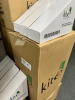 Lot of Assorted Kite Warehouse Packaging to Include: 4 x Boxes of 6 Rolls of Black Shrink Wrap, 18 x Boxed Tape Dispensers & 1 x Crate of Loose Used, 3 x Boxes of Brown Tape & 9 x Boxes of Clear with Assorted Unboxed. - 2