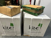 2 x Mobile Banding Trollies with 6 x Boxes of Kite Polypropylene Strapping & 2 x Boxes of Metal Clips. - 2
