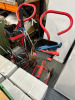 2 x Mobile Banding Trollies with 6 x Boxes of Kite Polypropylene Strapping & 2 x Boxes of Metal Clips. - 3