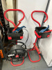 2 x Mobile Banding Trollies with 6 x Boxes of Kite Polypropylene Strapping & 2 x Boxes of Metal Clips. - 4