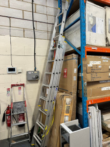 Werner Combi Triple Extension Ladder.