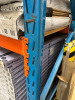 10 x Bays of Orange & Blue Boltless Pallet Racking to Include: 12 x 90cm Deep Uprights (Heights 6 x 4m & 6 x 5m), 86 x Crossbeams (Width 280cm), 13 x Supports & 38 x Wooden Shelves. - 2