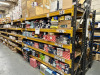 11 x Bays Dark Grey & Yellow Boltless Heavy Duty Racking to Include: 14 x 70cm Deep Uprights (Height 215cm), 108 x Crossbeams (Width 270cm) & 54 x Wooden Shelves.