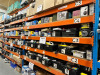 2 x Bays of Blue & Orange Boltless Heavy Duty Racking to Include: 3 x 60cm Deep Uprights (Height 260cm), 11 x Crossbeams (Width 300cm) & 12 x Wooden Shelves.
