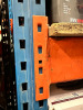 2 x Bays of Blue & Orange Boltless Heavy Duty Racking to Include: 3 x 60cm Deep Uprights (Height 260cm), 11 x Crossbeams (Width 300cm) & 12 x Wooden Shelves. - 2