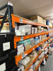 8 x Bays of Dark Grey & Orange Boltless Racking to Include: 14 x 70cm Deep Uprights (Height 2 x 300cm & 12 x 215cm), 78 x Crossbeams (Width 270cm) & 39 x Wooden Shelves. - 4