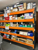 8 x Bays of Dark Grey & Orange Boltless Racking to Include: 14 x 70cm Deep Uprights (Height 2 x 300cm & 12 x 215cm), 78 x Crossbeams (Width 270cm) & 39 x Wooden Shelves. - 7