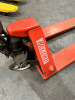 Record 2500kg Pallet Truck in Red. - 2