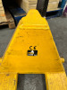 2500kg Pallet Truck in Yellow. - 2