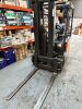 Doosan B20T-7, 2000kg, 3 Wheel Cushion/Pneumatic Electric Forklift with Triple Mast & Side Shift, Capacity . Running Hours 895, DOM 2017. Comes with Espex 5DTT48/90 Smart Derivative Battery Charger & Manuals with 1 x Key. - 5