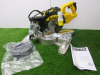 Boxed Reconditioned DeWalt Sliding 216mm Electric Mitre Saw, Model DWS773-LX, 110V, Cut Depth 70mm.