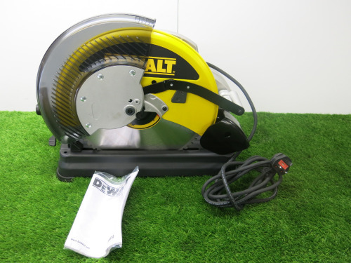 Boxed Reconditioned DeWalt 355mm Electric Chop Saw, Model DW872-GB, 240V.