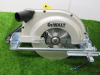 DeWalt 235mm Electric Circular Saw, Model D23700-LX, 110V. NOTE: unable to power up for spares or repair A/F. - 2