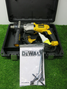 DeWalt Silver Bullet Diamond Core Drill, Model D21570-LX, 110V. Comes with Carry Case.