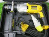 DeWalt Silver Bullet Diamond Core Drill, Model D21570-LX, 110V. Comes with Carry Case. - 2