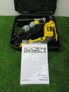 Reconditioned DeWalt Percussion Drill, Model DWD024-LX. Comes with Carry Case.