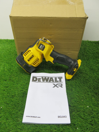 Reconditioned DeWalt 18v LED Torch, Model DCL043. Battery Not Included.