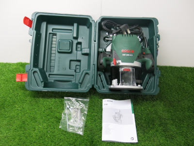 Bosch 1400w Router, Model POF 1400 ACE. Comes with Carry Case.