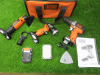 3 x Black & Decker 12v Cordless Hand Tools to Include: 1 x Sander, Model BDCDS12, 1 x Screw Driver, Model BDCHD12S1, 1 x LED Torch, Model BDCCF12. Comes with 2 x 12v 1.5Ah Rechargeable Batteries, 1 x Carry Bag & User Manuals. - 2