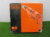 Boxed Black & Decker 500w Corded Hammer Drill, Model KR504. - 4