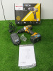 Boxed JCB 18v Brushless Combi Drill with Battery & Charger, Model 21-18BLCD-B.