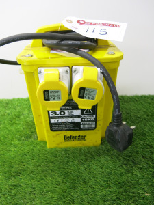 Defender Power & Light Portable 3.0 KVA 110v Transformer.