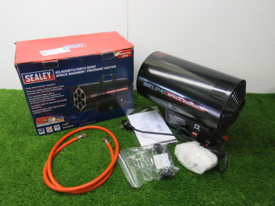 Boxed Sealey Space Warmer Propane Heater,40,500 BTU/HR, Model LP41