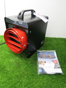 Sealey Electric Industrial 2kw Fan Heater, Model DEH2001.