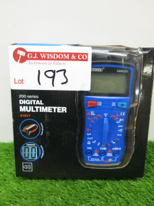 Draper 200 Series Digital Multimeter.