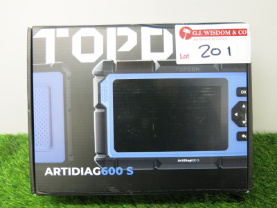 Boxed Topdon Artilink 600 S Car Diagnostic Scan Tool.