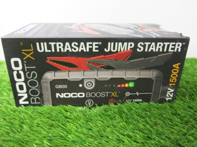 NOCO Boost XL 12v Ultrasafe Jump Starter.