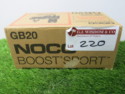 NOCO GB20 Boost Sport 12v Ultrasafe Jump Starter.