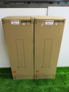 Boxed Pair of JBL Floor standing Stage A170 Loudspeakers, Colour Black.