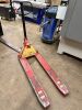 Merlin Pallet Truck in Red.