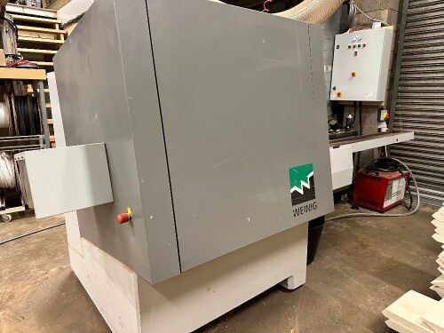 Weinig Type Cube Automatic 4 Sided Planer, S/N 122511, Year 2016, 547 Hours.