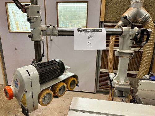 Wegoma Variomatic 3N Power Feed, S/N 13367, Year 2013.