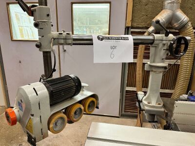 Wegoma Variomatic 3N Power Feed, S/N 13367, Year 2013.