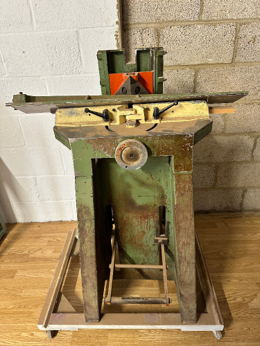 Orteguil Treadle Mitre Cutter, S/N 0327793, Year 1993.