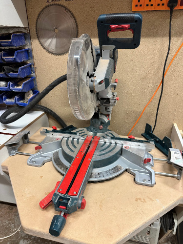 Bosch GCM 12 GDL Mitre Chop Saw, Serial 124000146, Year 04/2021.